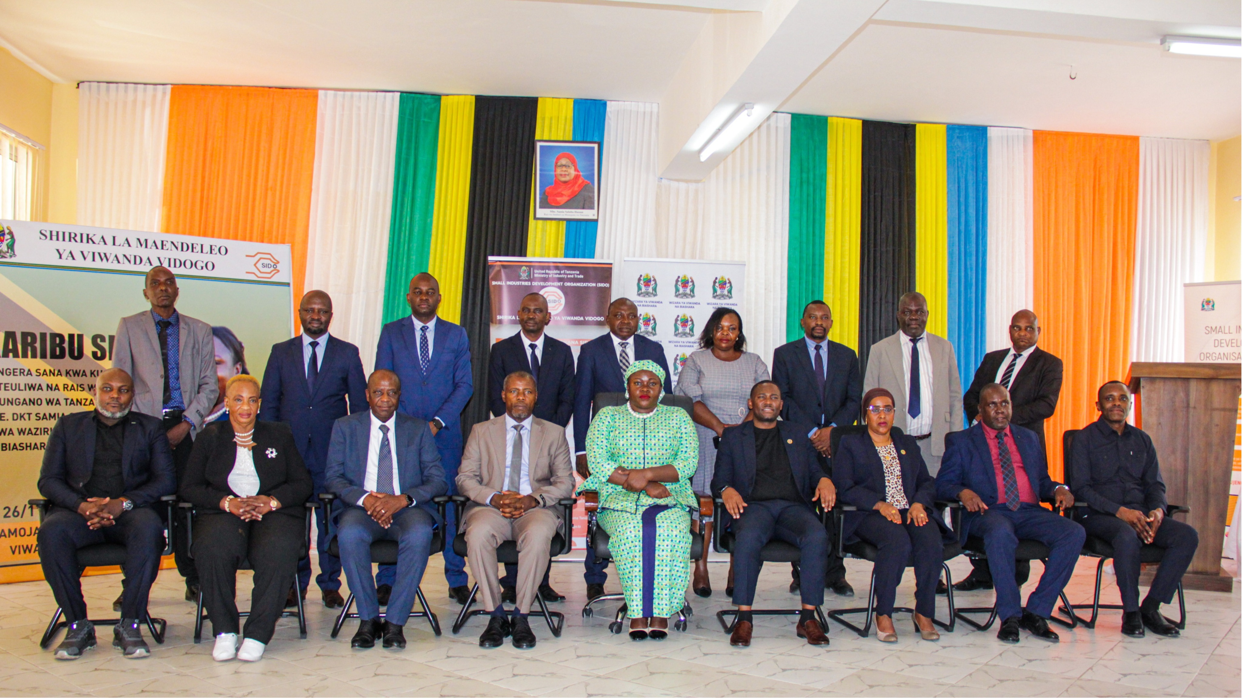 Waziri wa Wizara ya Viwanda na Biashara Mhe. Judith Kapinga...